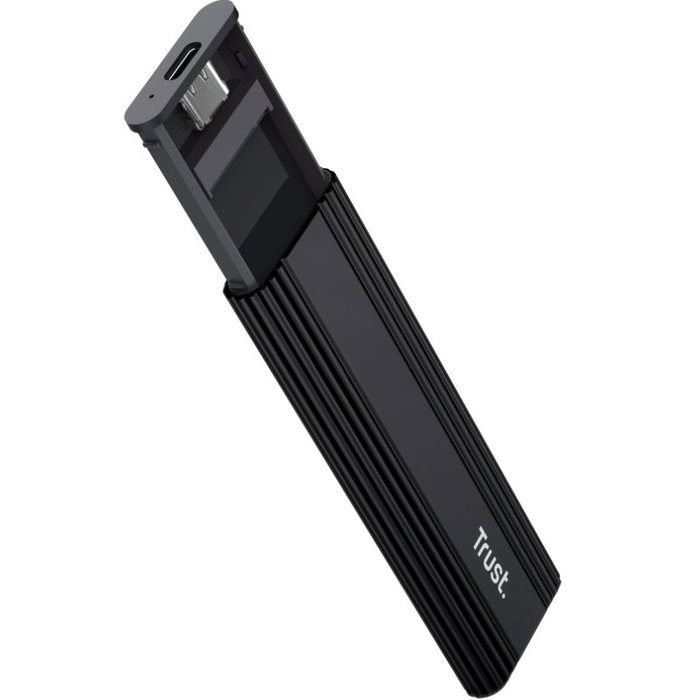 Trust Caja externa para SSD M.2 USB-C Negro 25806